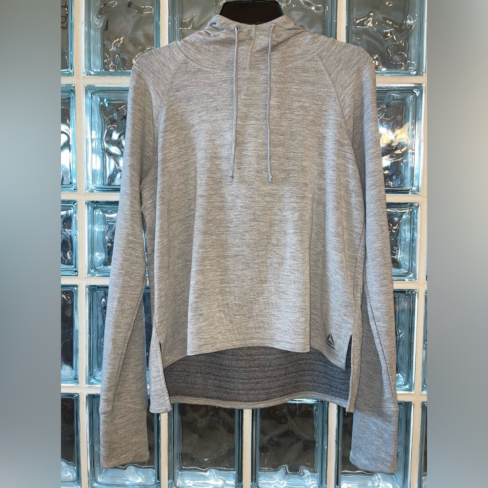 Reebok Funnel Neck Hooded Long-sleeve